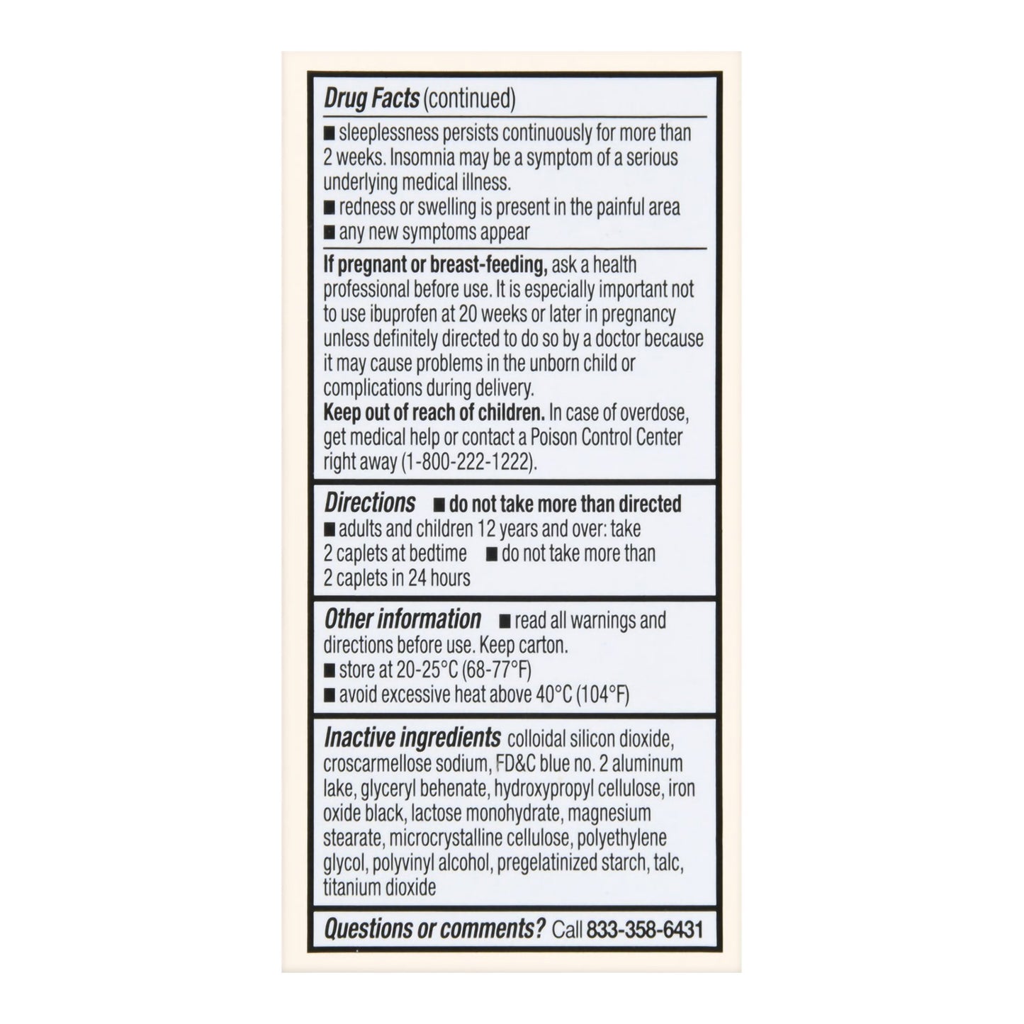 Foster & Thrive™ Ibuprofen PM Coated Caplets
