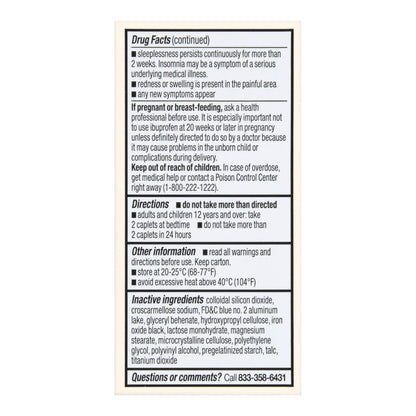 Foster & Thrive™ Ibuprofen PM Coated Caplets