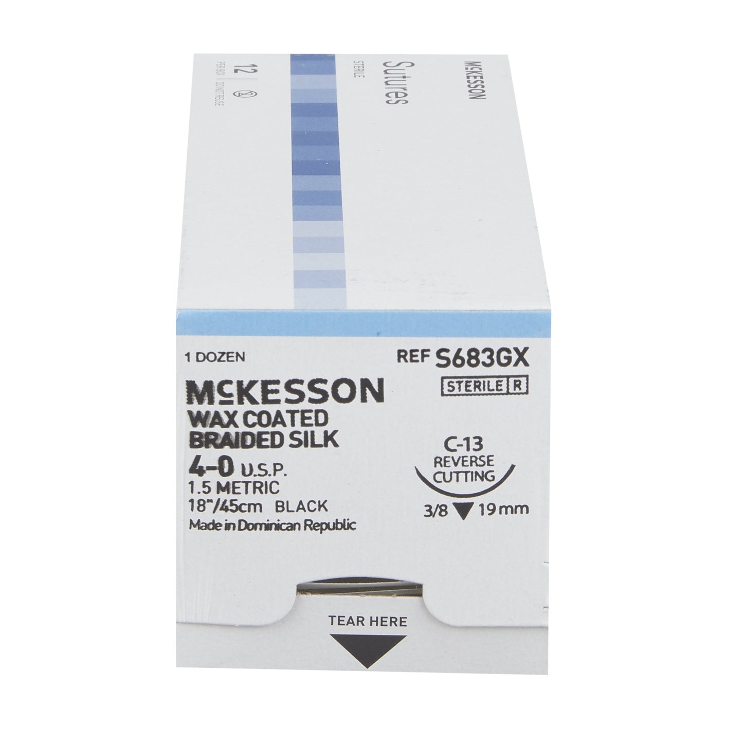 McKesson Suture with C-13 Needle