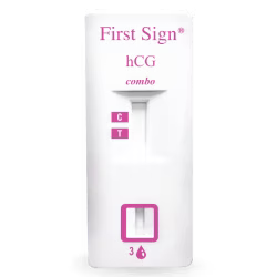 Hemosure First Sign hCG Pregnancy Test, Choose from Urine Cassette, Urine/Serum Combo Cassette or Urine Test Strip