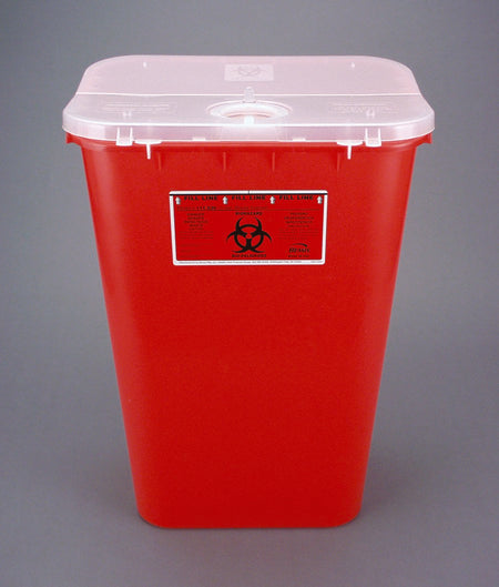 Bemis Healthcare 111 030 Bemis Sentinel Mailback Sharps Container, 11 Gallon