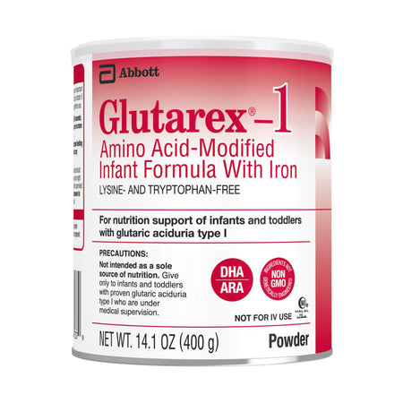 Abbott Nutrition 67036 Glutarex-1 Amino Acid-Modified Infant Formula With Iron, 14.1-ounce can
