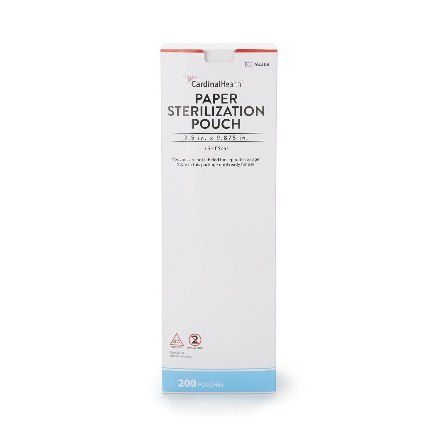Cardinal Health™ Sterilization Pouch, 3½ x 9-7/8 Inch