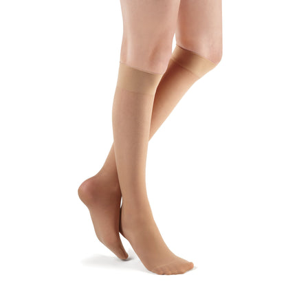3M™ Futuro™ Energizing Compression Stockings, Knee High, Nude, 8 to 15 mmHg, Adult Women, Medium