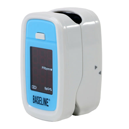 Fabrication Enterprises Dec-26 FEI Baseline Fingertip Pulse Oximeter, Battery Operated Visible Alarm