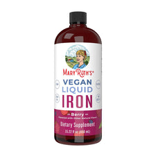 Dietary Supplement Mary Ruth's® Liquid Iron Iron 6 to 18 mg Strength Liquid 16 oz. Berry Flavor