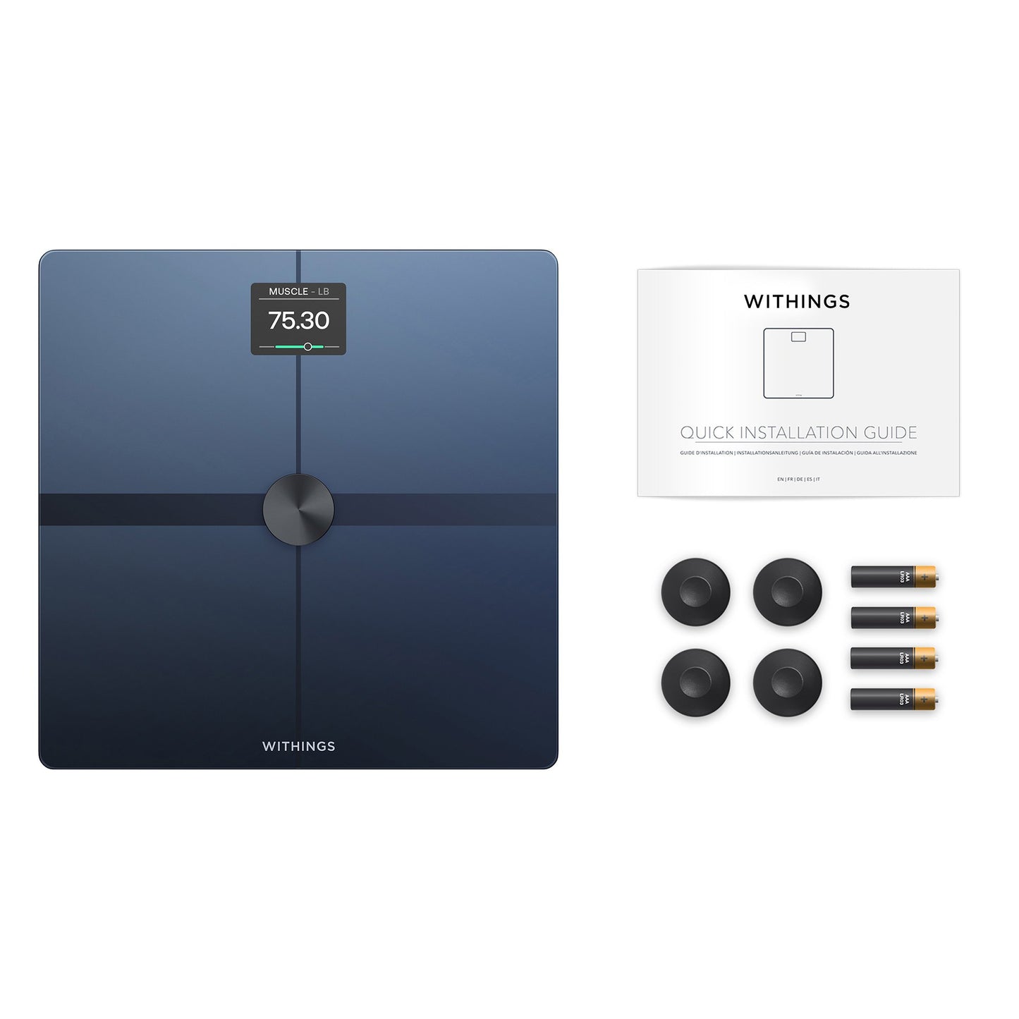 Withings Body Smart Wi-Fi Smart Scale, Black