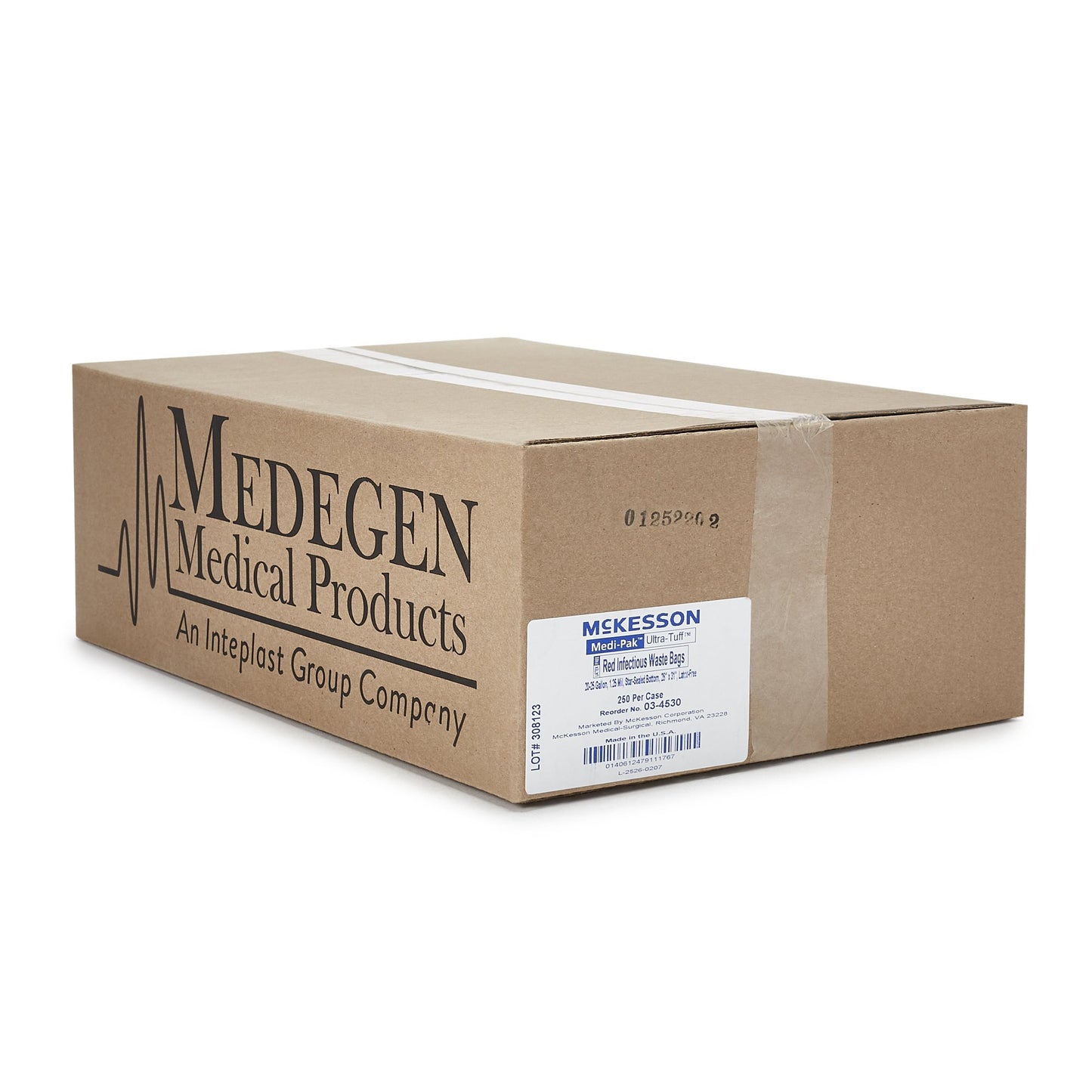McKesson Red Infectious Waste Bag, 20 – 25 gallon capacity