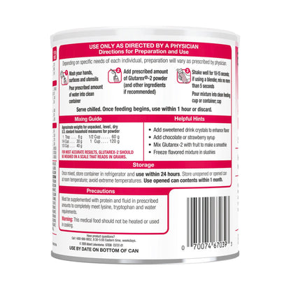 Glutarex®-2 Amino Acid–Modified Medical Food for Glutaric Aciduria Type I