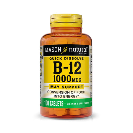 Mason Vitamins 31184509661 Natural Vitamin B-12 Supplement