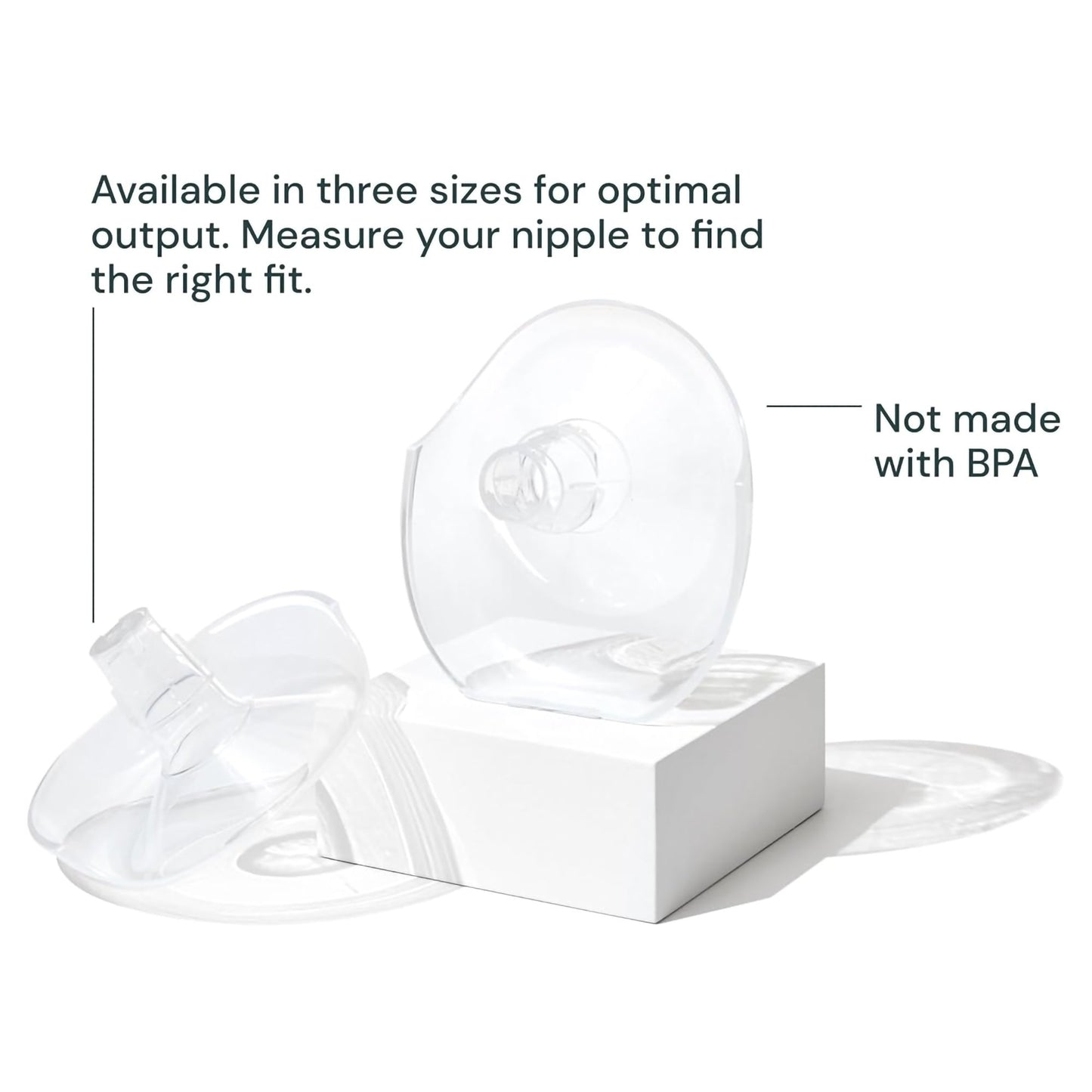 Flange Set Willow Go™ For Willow Go™ Breast Pump