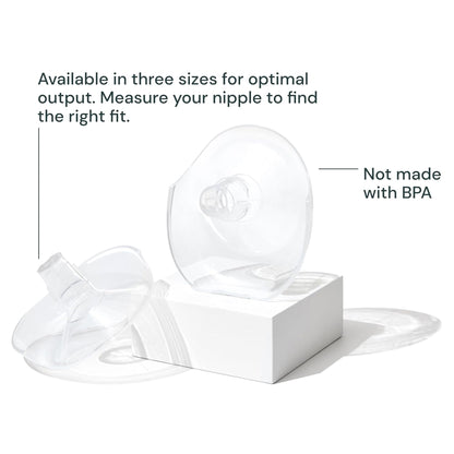 Flange Set Willow Go™ For Willow Go™ Breast Pump