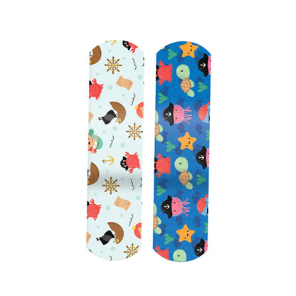 Adhesive Strip Stat Strip® Plastic Kid Design (Matey's) 3/4 X 3 Inch Sterile