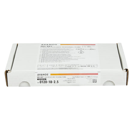Avanos Medical Sales LLC 0120-18-2.5 Mic-Key Low Profile Gastrostomy Tube Kit, 18 Fr., 2.5 cm