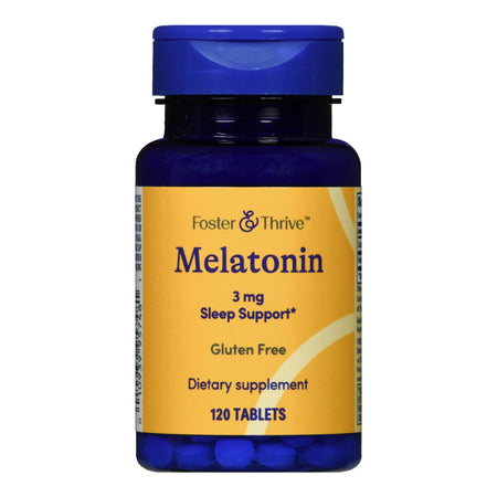 McKesson 1093995748 Foster & Thrive Melatonin Natural Sleep Aid