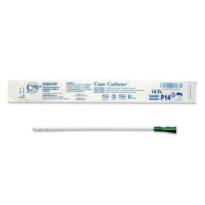 Cure Catheter™ Urethral Catheter, 14 Fr., Unisex, Straight