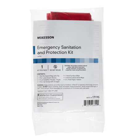 McKesson 17195 E.S.P. Emergency Sanitation and Protection Kit