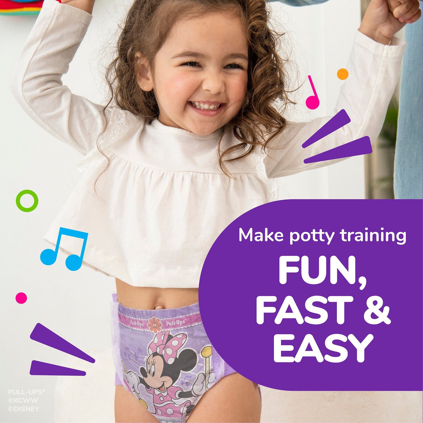 Pull-Ups® Learning Designs® for Girls Training Pants, 2T to 3T