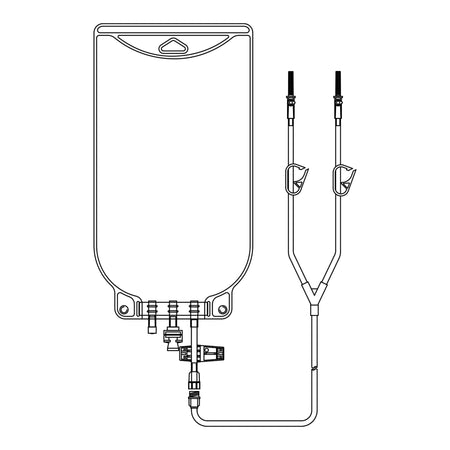 EVA Empty Bag McKesson 2000 mL Gravity