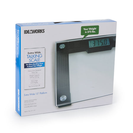Jobar International JB5824 Ideaworks Extra Wide Talking Scale