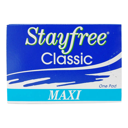 Feminine Pad Stayfree®Classic Maxi Regular Absorbency