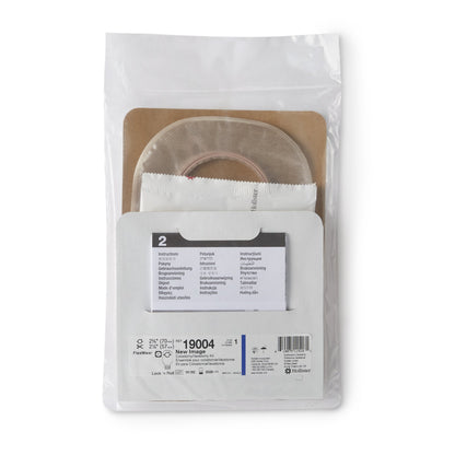 New Image™ 19004 Two-Piece Ileostomy/Colostomy Pouch, 70mm Flange, Blue Match