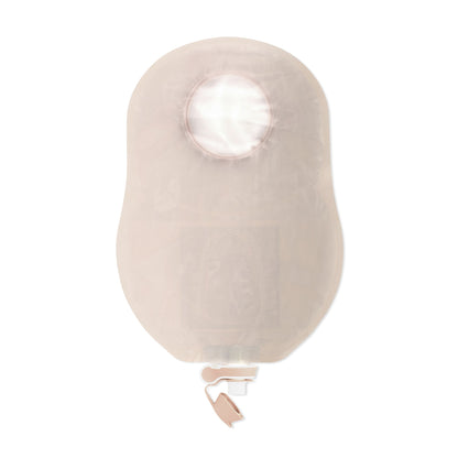 New Image™ Two-Piece Ultra Clear Urostomy Pouch, 57 mm Flange, Red Match