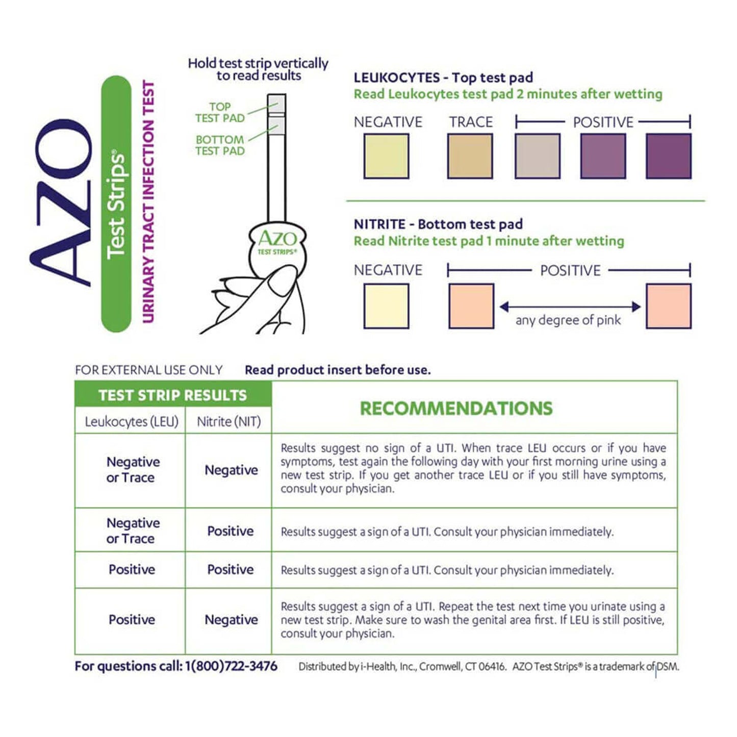 AZO Test Strips® Urinary Tract Infection Kit
