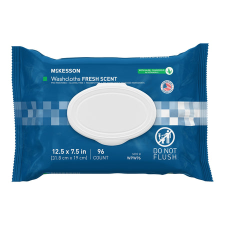 McKesson Fresh Scent Washcloths, 96 ct. by McKesson Brand product image