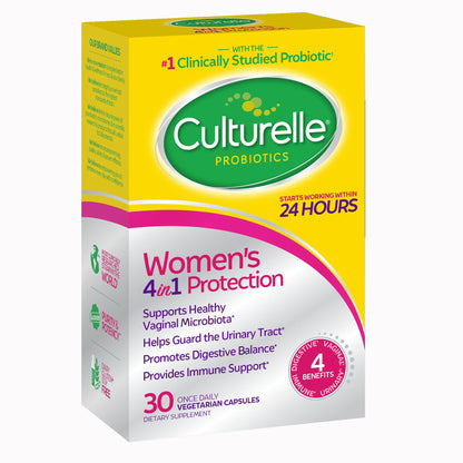Culturelle® Women's Four-in-One Protection Probiotic Vegetarian Capsules