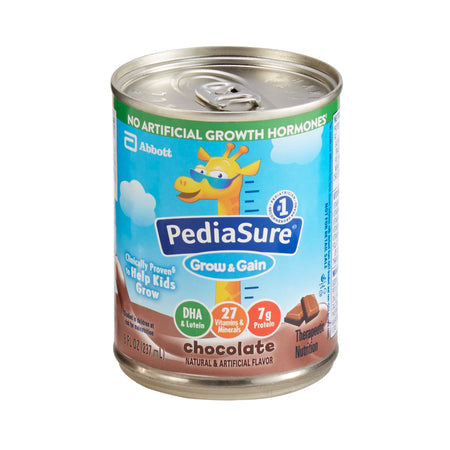 Abbott Nutrition 67523 PediaSure Grow & Gain Therapeutic Nutrition, Chocolate, 8-ounce can