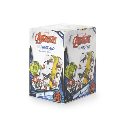 Dukal 1087937 American White Cross Stat Strip Avengers Adhesive Strip, ¾ x 3 Inch