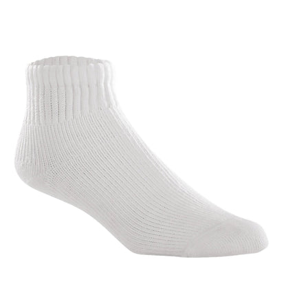 Jobst® SensiFoot Contoured Diabetic Sock, Medium, Crew, Closed Toe, White