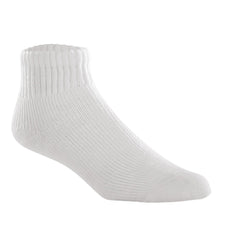 Jobst® SensiFoot Contoured Diabetic Sock, Medium, Crew, Closed Toe, White