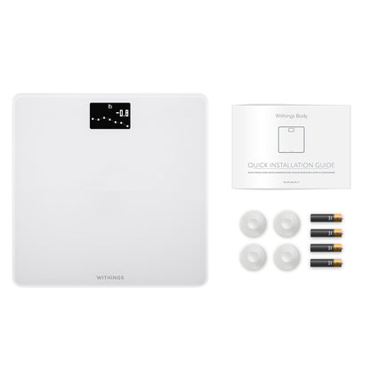 Withings Body Wifi Smart Scale, White by Withings Inc product image - view 5