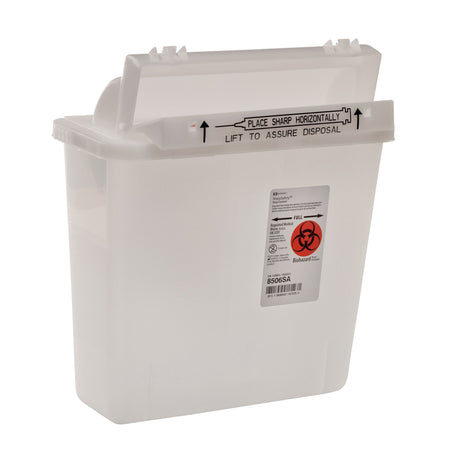 SharpStar In-Room Multi-purpose Sharps Container, 1.25 Gal., 12 x 10 x 5" by Cardinal product image