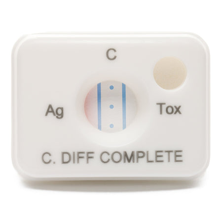 TECHLAB Inc 30525C Quik Chek Complete C. Diff Toxins A & B EIA Digestive Test Kit