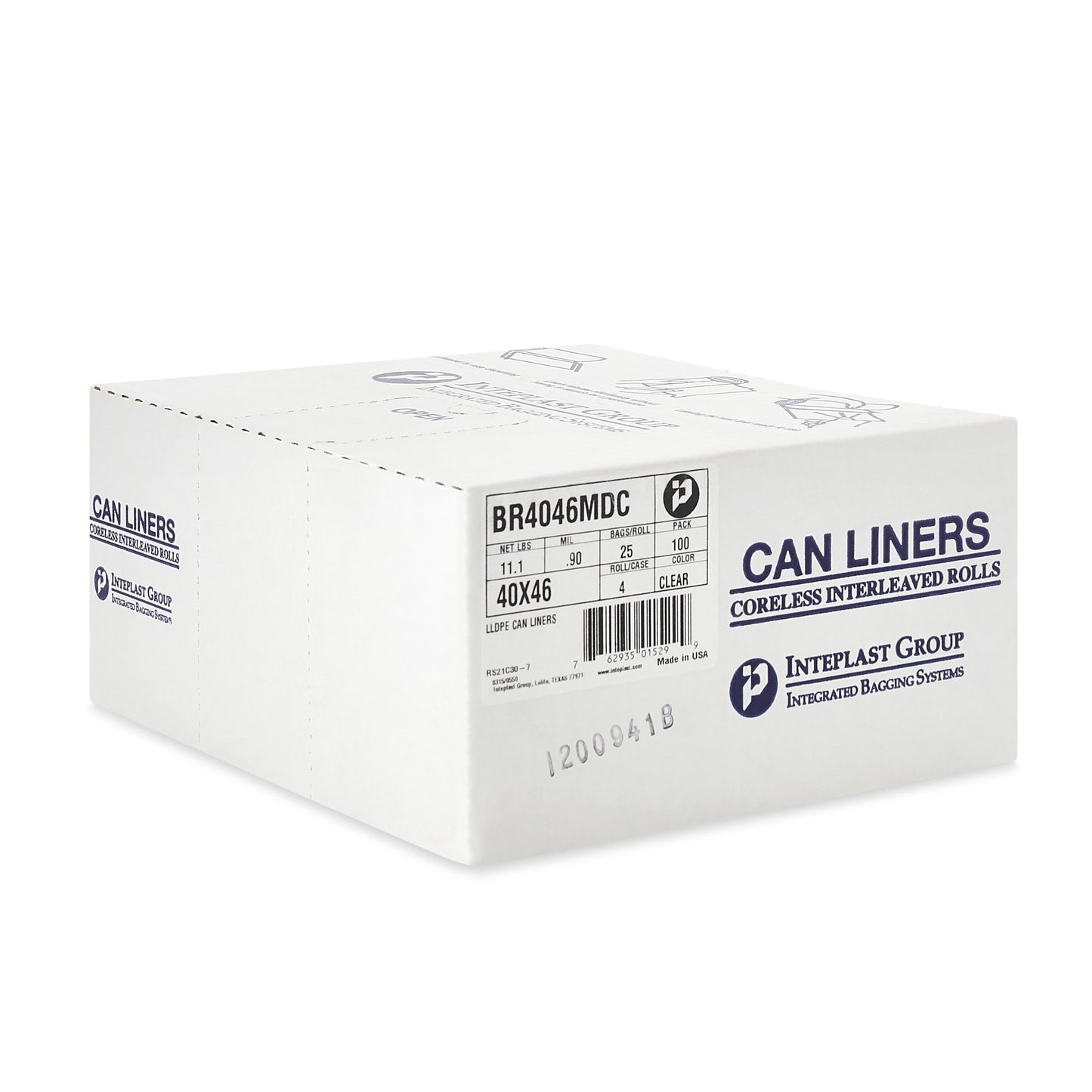 McKesson Extra Heavy Plus Duty Trash Bag, Clear, 45 gal.