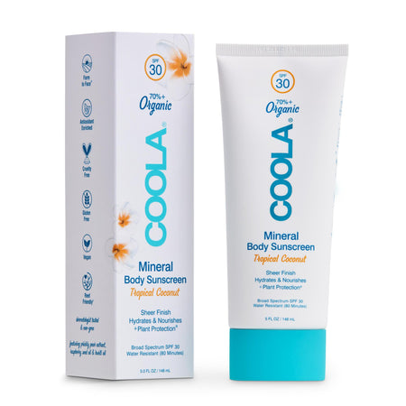 Sunscreen COOLA® Mineral Body SPF 30 Lotion 5 oz. Tube