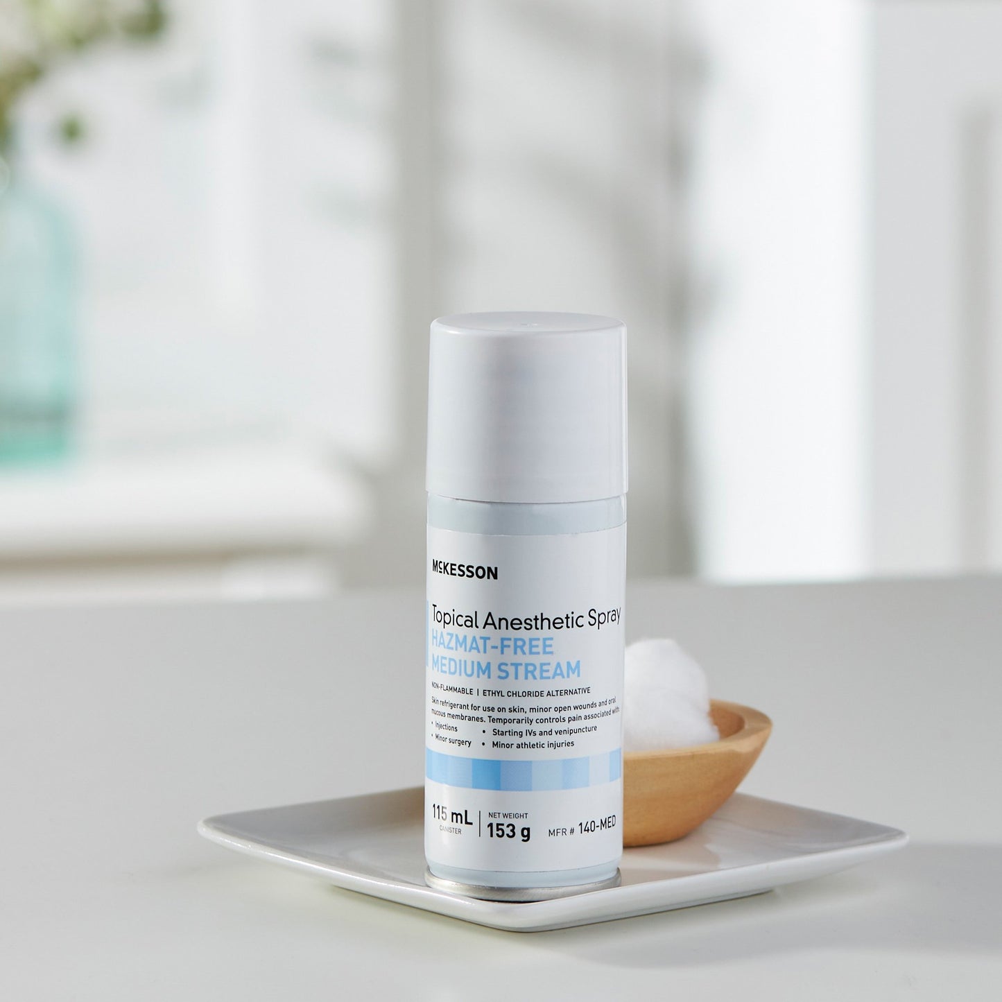 McKesson Topical Anesthetic Spray, Medium Stream, 115-mL Spray Can