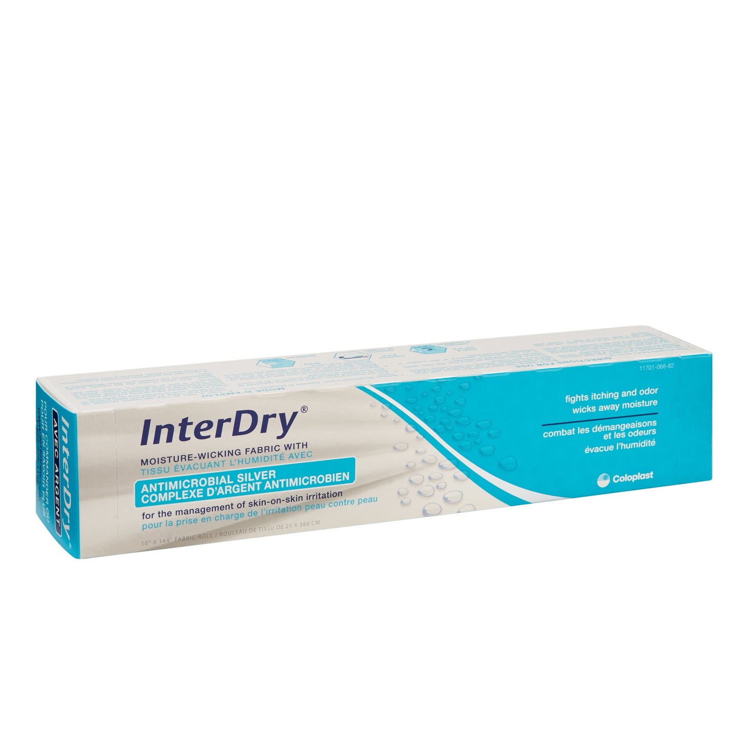 InterDry® Ag Textile, Silver Complex, 10 in. x 12 ft. Roll