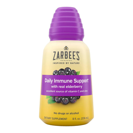 J & J Sales 85764700786 Zarbee's Naturals Black Elderberry Immune Support Syrup