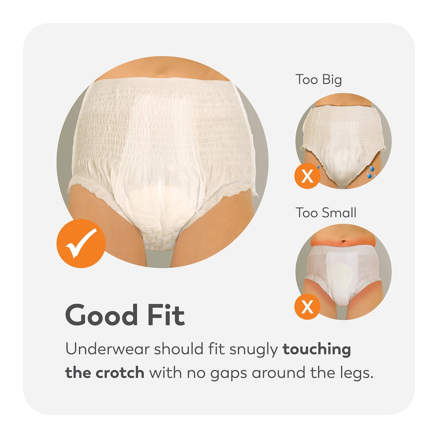 Tranquility 2115 Premium OverNight Disposable Absorbent Underwear, Medium