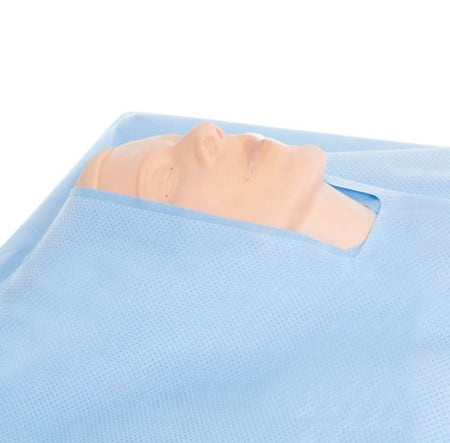 EENT Drape EENT Split Drape 76 W X 124 L Inch Sterile