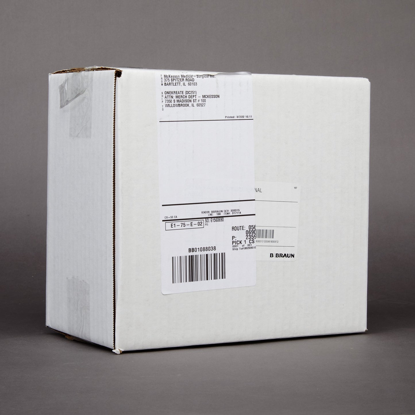 Spinal Needle Spinocan® Quincke Style 22 Gauge 4-3/4 Inch Sterile