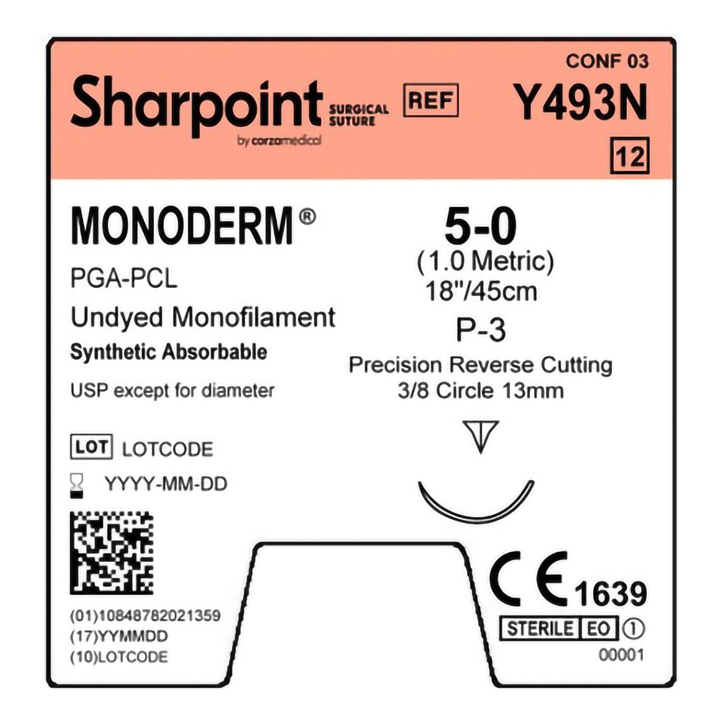 Monoderm™ Suture with Needle