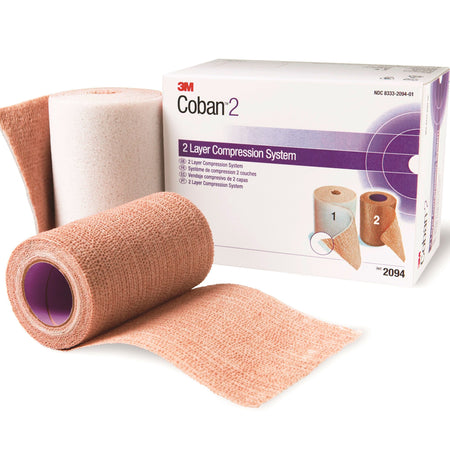 Solventum 2094N 3M Coban 2 Closure Two-Layer Compression Bandage System