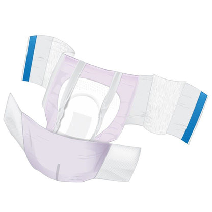 Wings™ Plus Quilted Stretch Heavy Absorbency Incontinence Briefs, Size 1