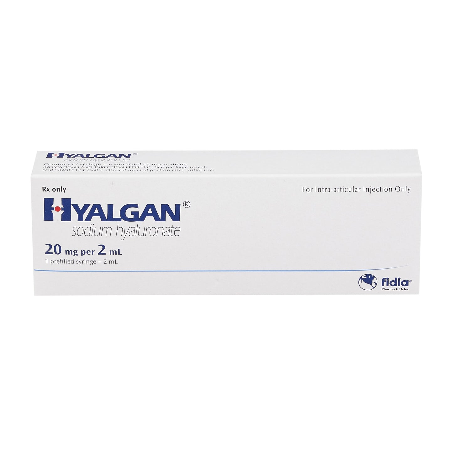 Hyalgan® Sodium Hyaluronate 20 mg / 2 mL Injection 2 mL
