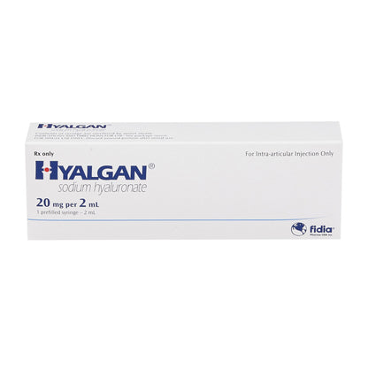 Hyalgan® Sodium Hyaluronate 20 mg / 2 mL Injection 2 mL